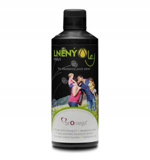 Lněný olej PRAVÝ Bio - 500ml
